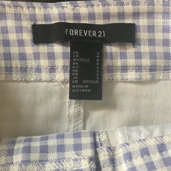 ✨NWT Plaid Stretch Mini Skirt✨ - Picture 3 of 4